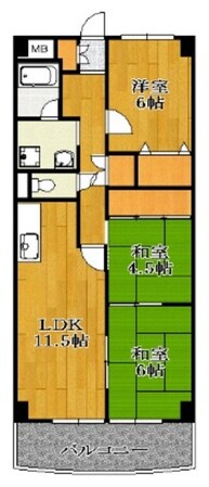 ガーデンヒルズソフィアの物件間取画像